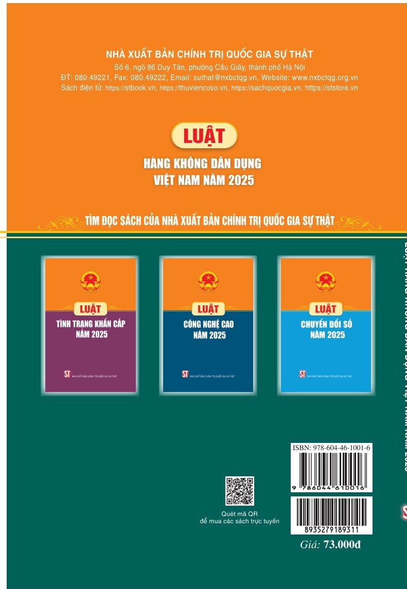 Luật Hàng không dân dụng Việt Nam năm 2025