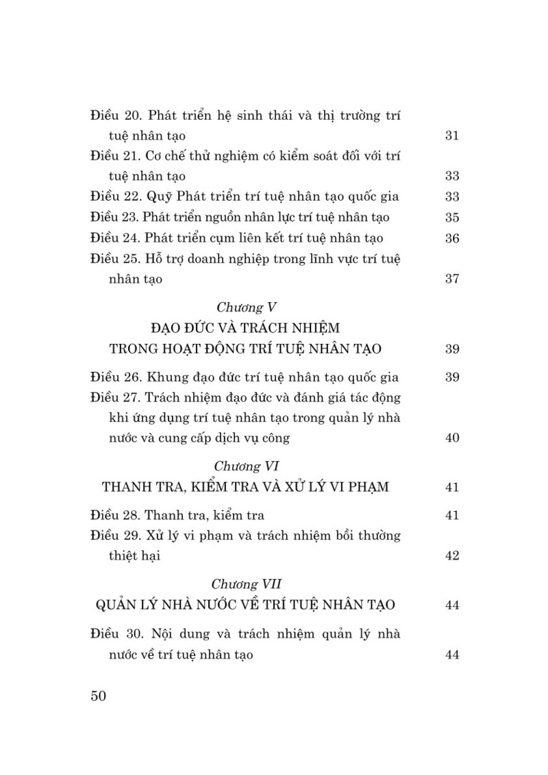 Luật Trí tuệ nhân tạo năm 2025
