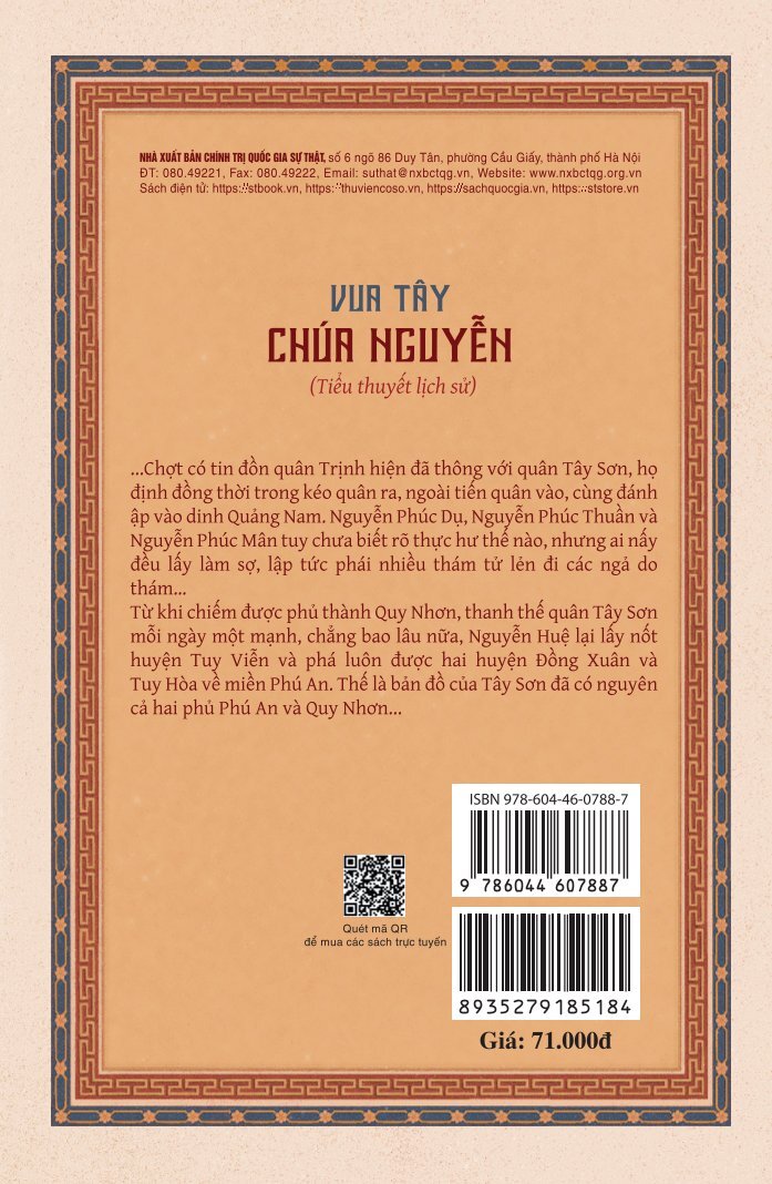 Vua Tây chúa Nguyễn (Tiểu thuyết lịch sử)