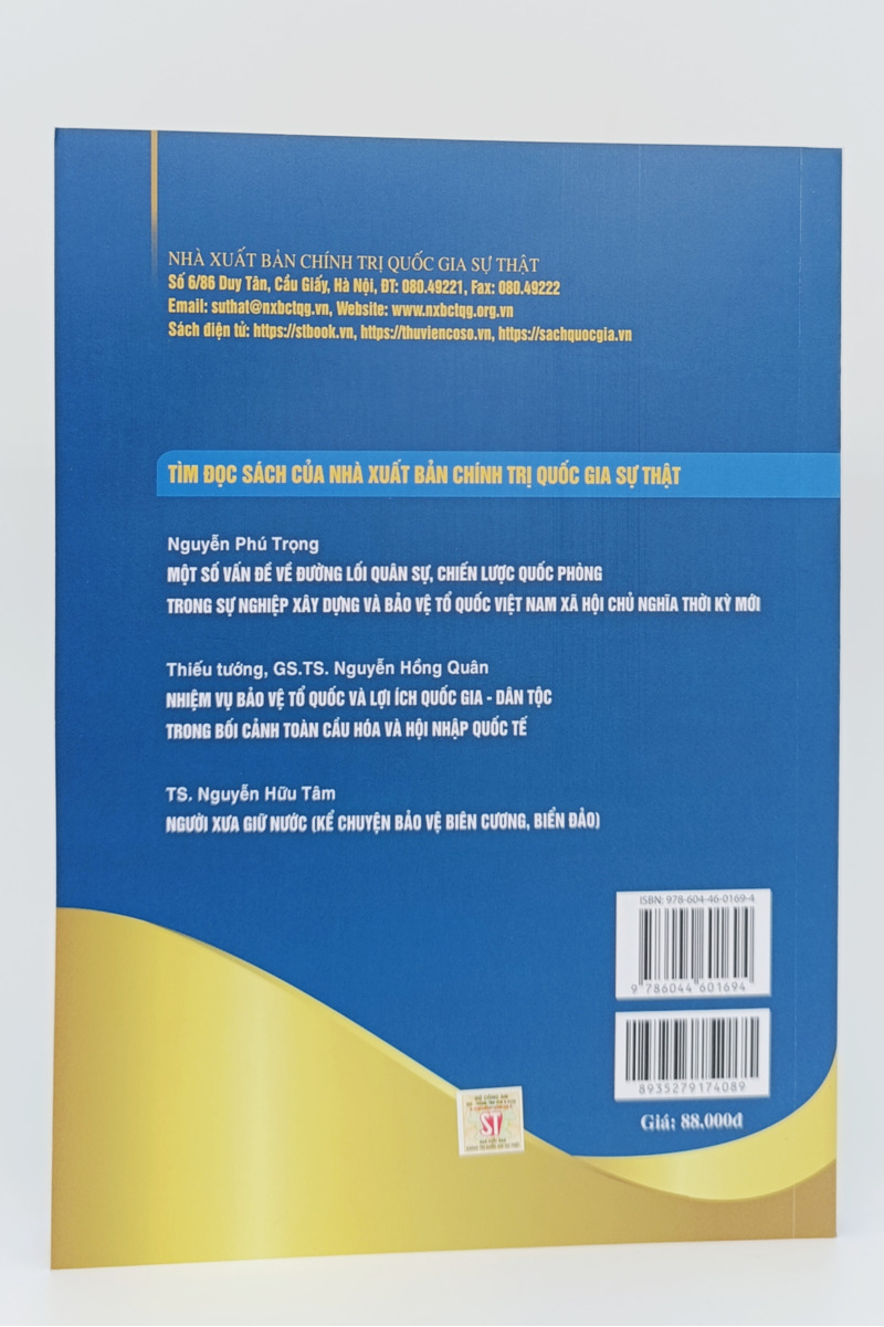 Tư tưởng ngoại giao bảo vệ Tổ quốc trong lịch sử dân tộc Việt Nam (Từ thuở lập nước đến năm 1930) (Sách chuyên khảo)