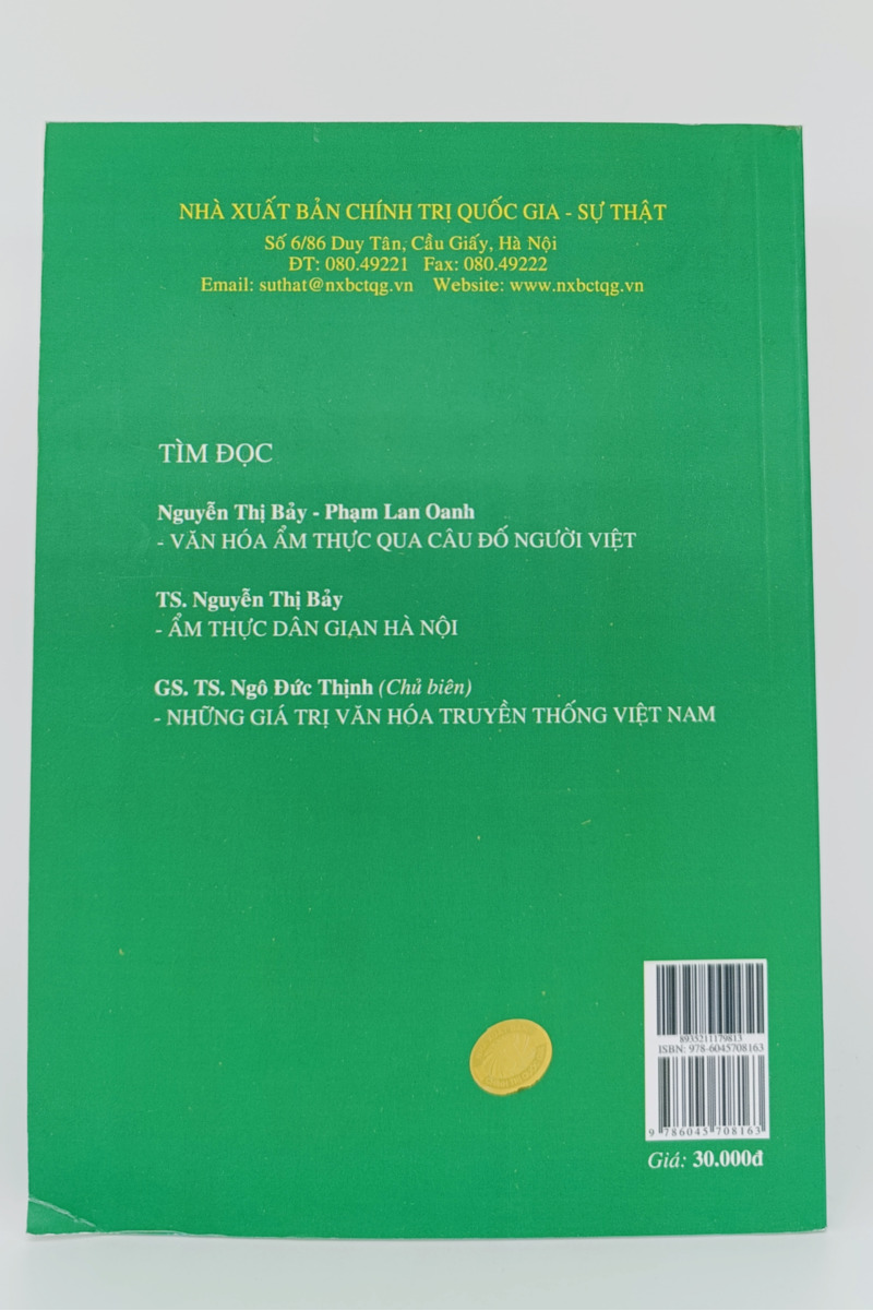 Văn hóa ẩm thực qua tục ngữ người Việt