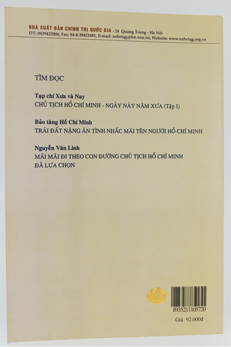 Chủ tịch Hồ Chí Minh ngày này năm xưa (tập II) (bìa mềm)