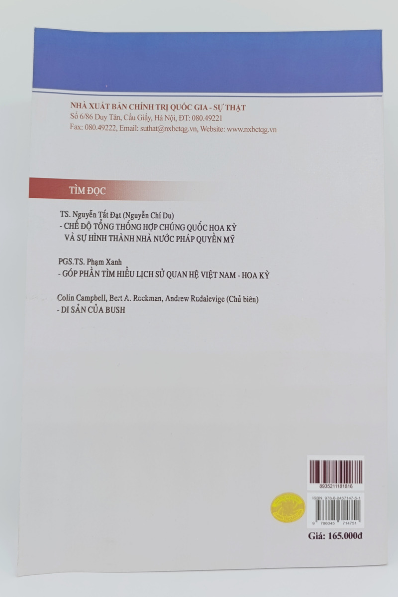 Về các tổng thống Mỹ trong cuộc chiến tranh xâm lược Việt Nam