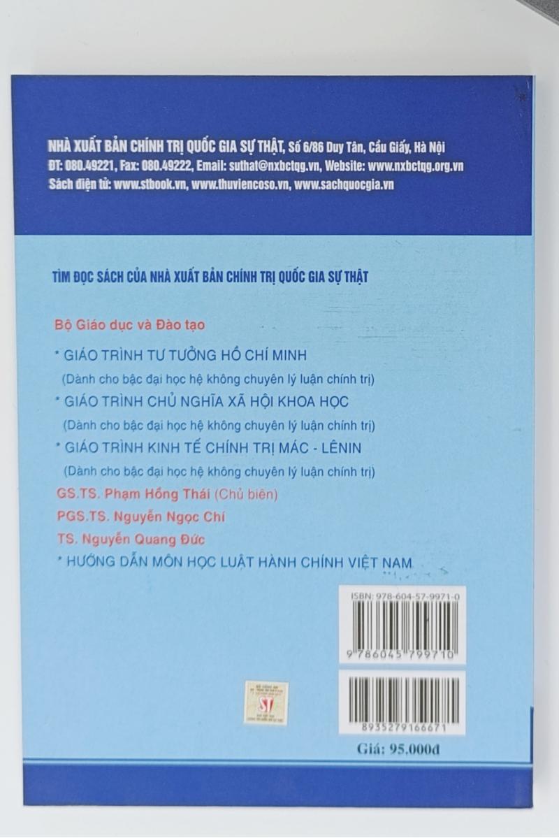 Hướng dẫn môn học Luật Tố tụng hành chính Việt Nam