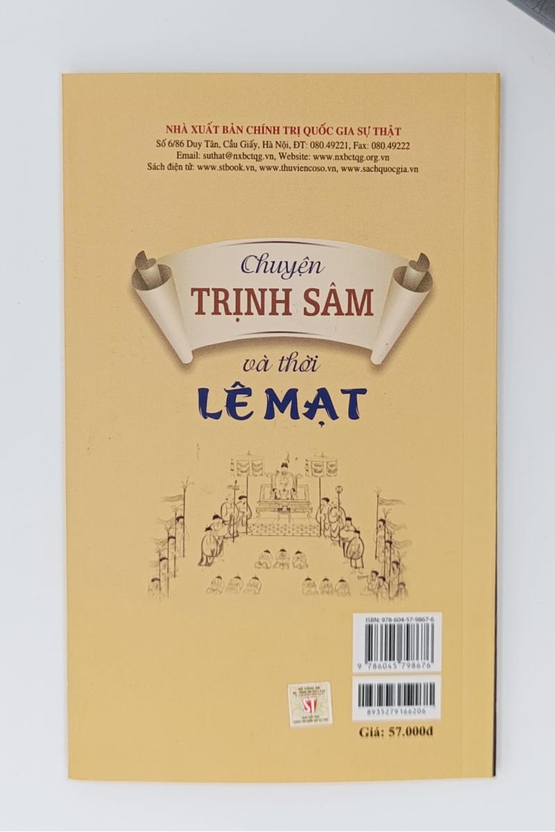 Chuyện Trịnh Sâm và thời Lê mạt