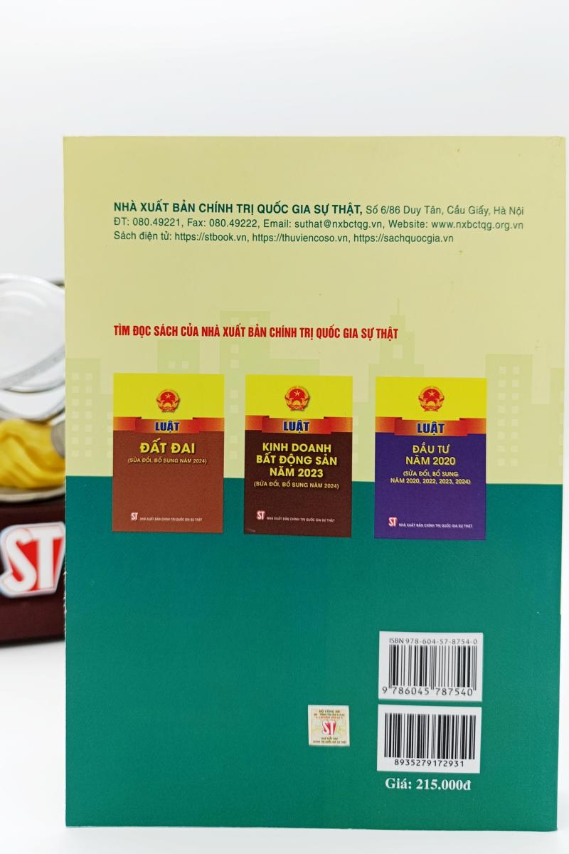 Luật Nhà ở năm 2023 (Song ngữ Việt - Anh) The 2023 Housing Law (Vietnamses - English)