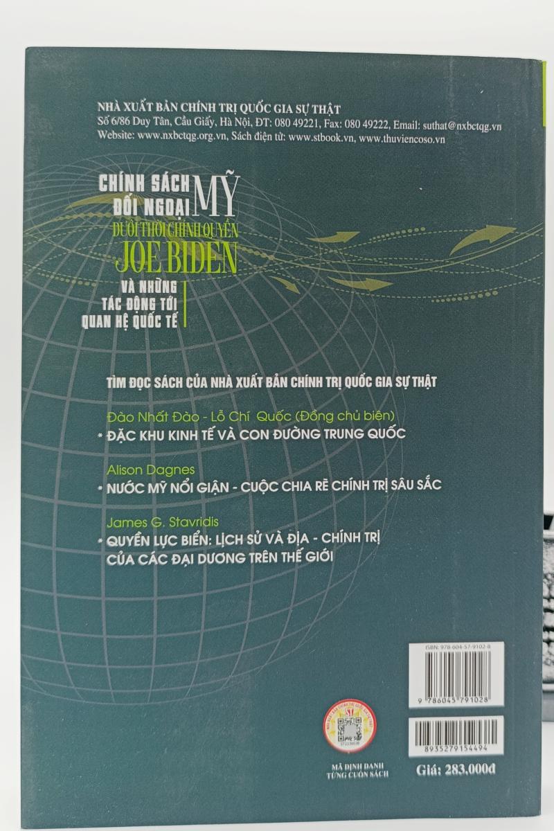 Chính sách đối ngoại Mỹ dưới thời chính quyền Joe Biden và những tác động tới quan hệ quốc tế