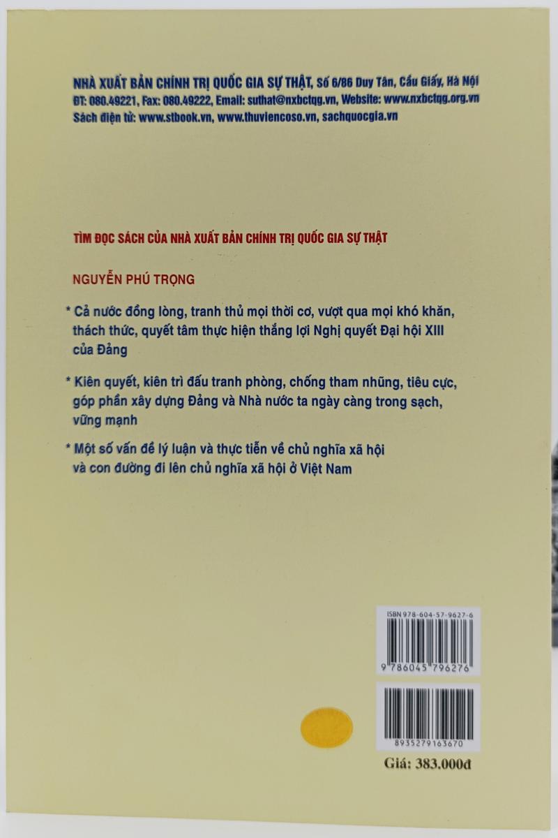 Phát huy truyền thống đại đoàn kết toàn dân tộc, xây dựng đất nước ta giàu mạnh, văn minh, hạnh phúc (Xuất bản lần thứ hai)
