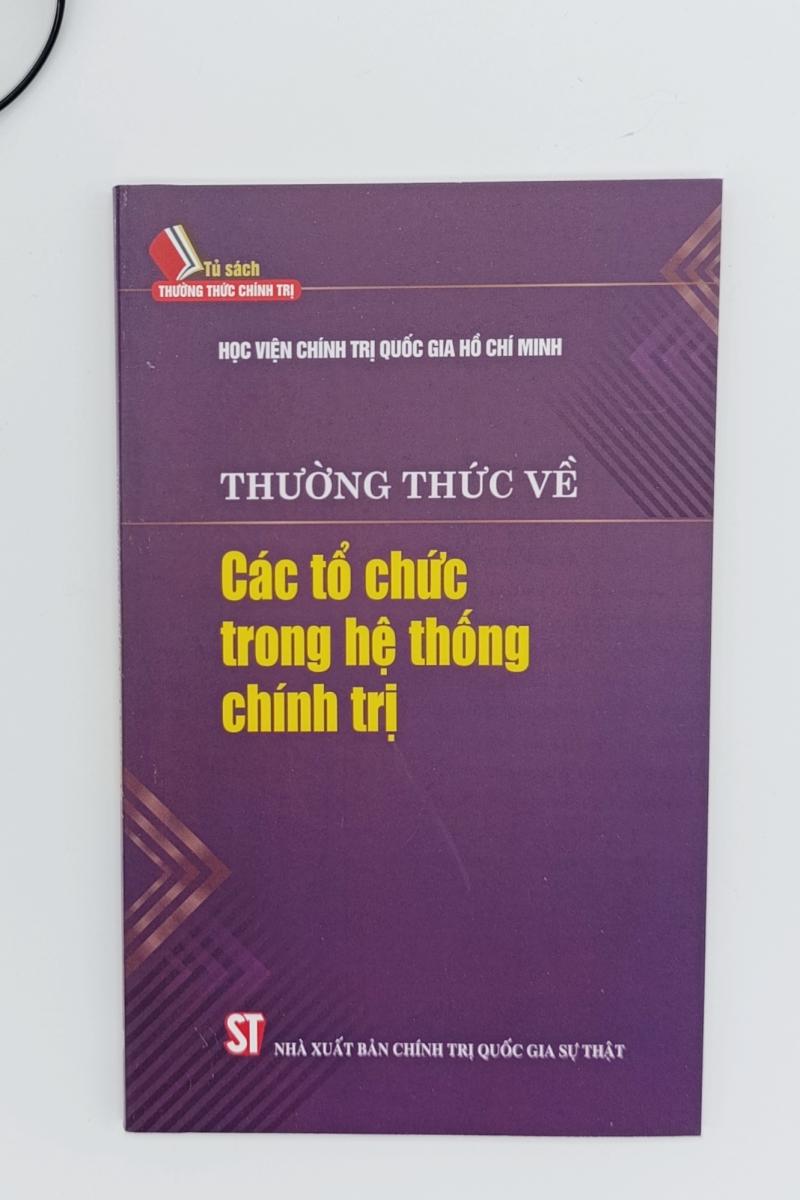 Thường thức về các tổ chức trong hệ thống chính trị