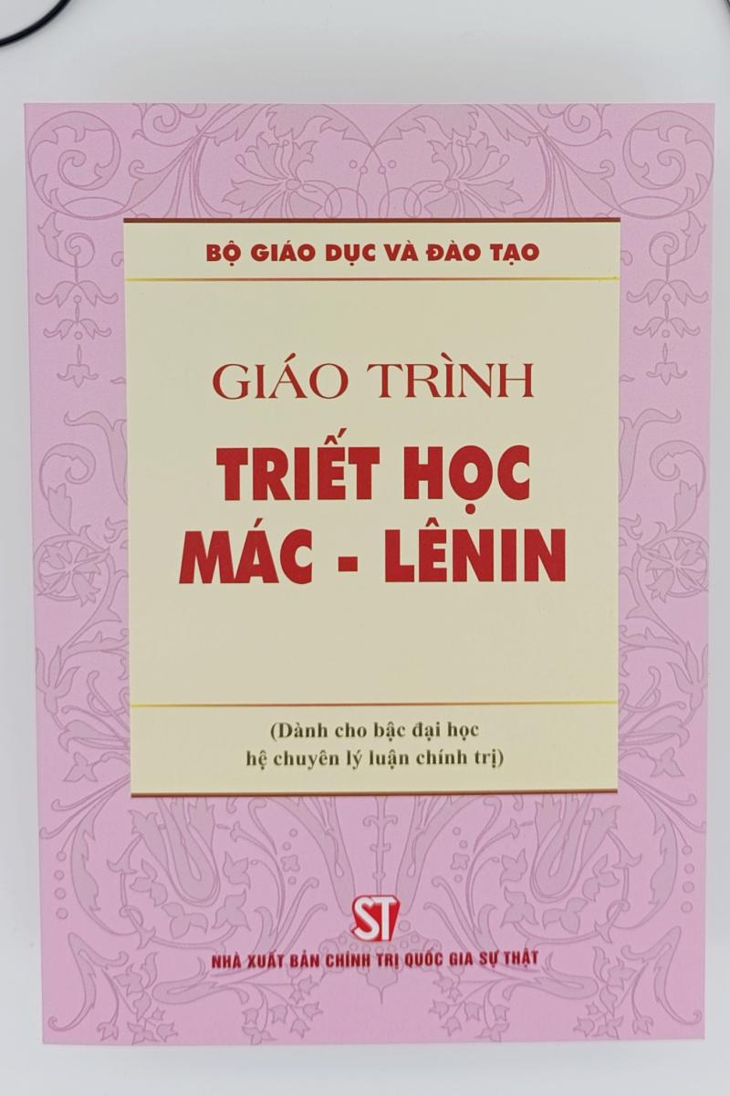 Giáo trình triết học Mác-Lênin (Dành cho bậc đại học hệ chuyên lý luận chính trị)