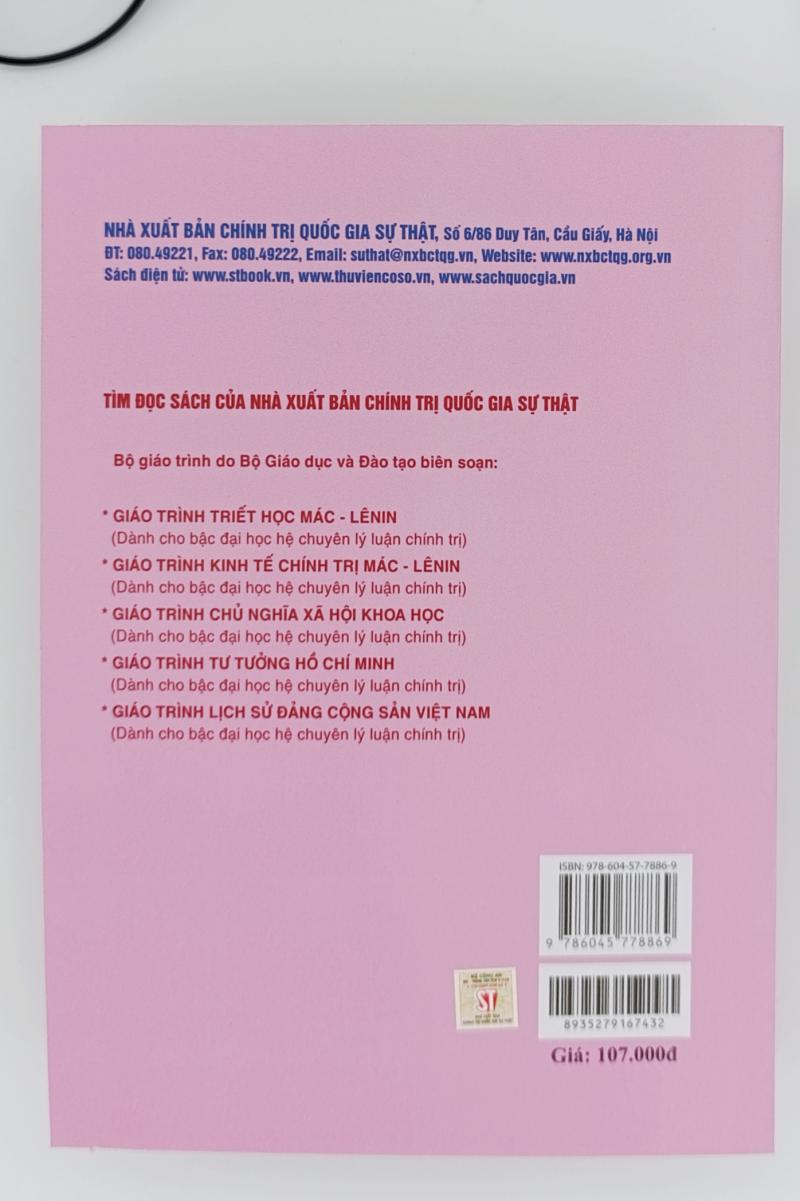 Giáo trình triết học Mác-Lênin (Dành cho bậc đại học hệ chuyên lý luận chính trị)