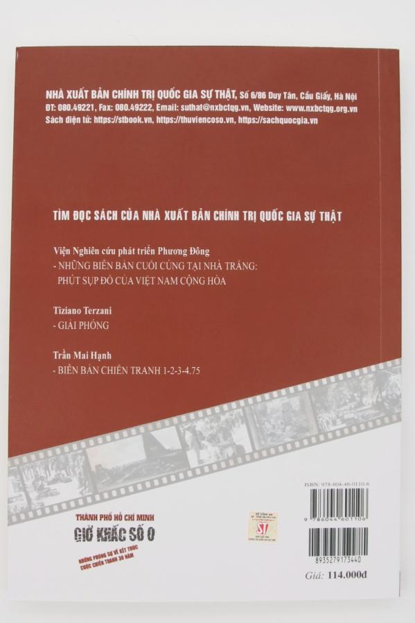 Thành phố Hồ Chí Minh - Giờ khắc số 0 Những phóng sự về kết thúc cuộc chiến tranh 30 năm