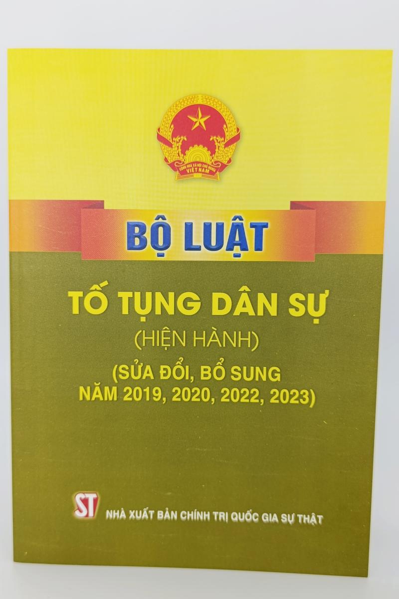 Bộ luật Tố tụng dân sự (hiện hành) (sửa đổi, bổ sung năm 2019, 2020, 2022, 2023)