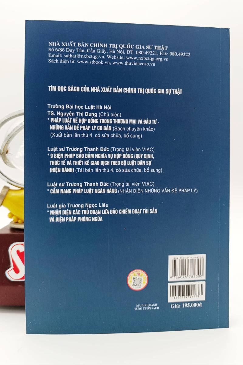 Kinh doanh sành luật (Áp dụng Luật doanh nghiệp năm 2020, sửa đổi, bổ sung năm 2022 và quy định liên quan) (Xuất bản lần thứ hai, có sửa chữa, bổ sung)