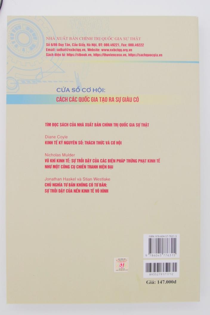 Cửa sổ cơ hội: Cách các quốc gia tạo ra sự giàu có