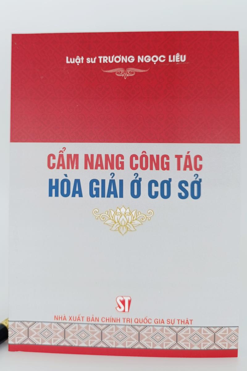Cẩm nang công tác hòa giải ở cơ sở