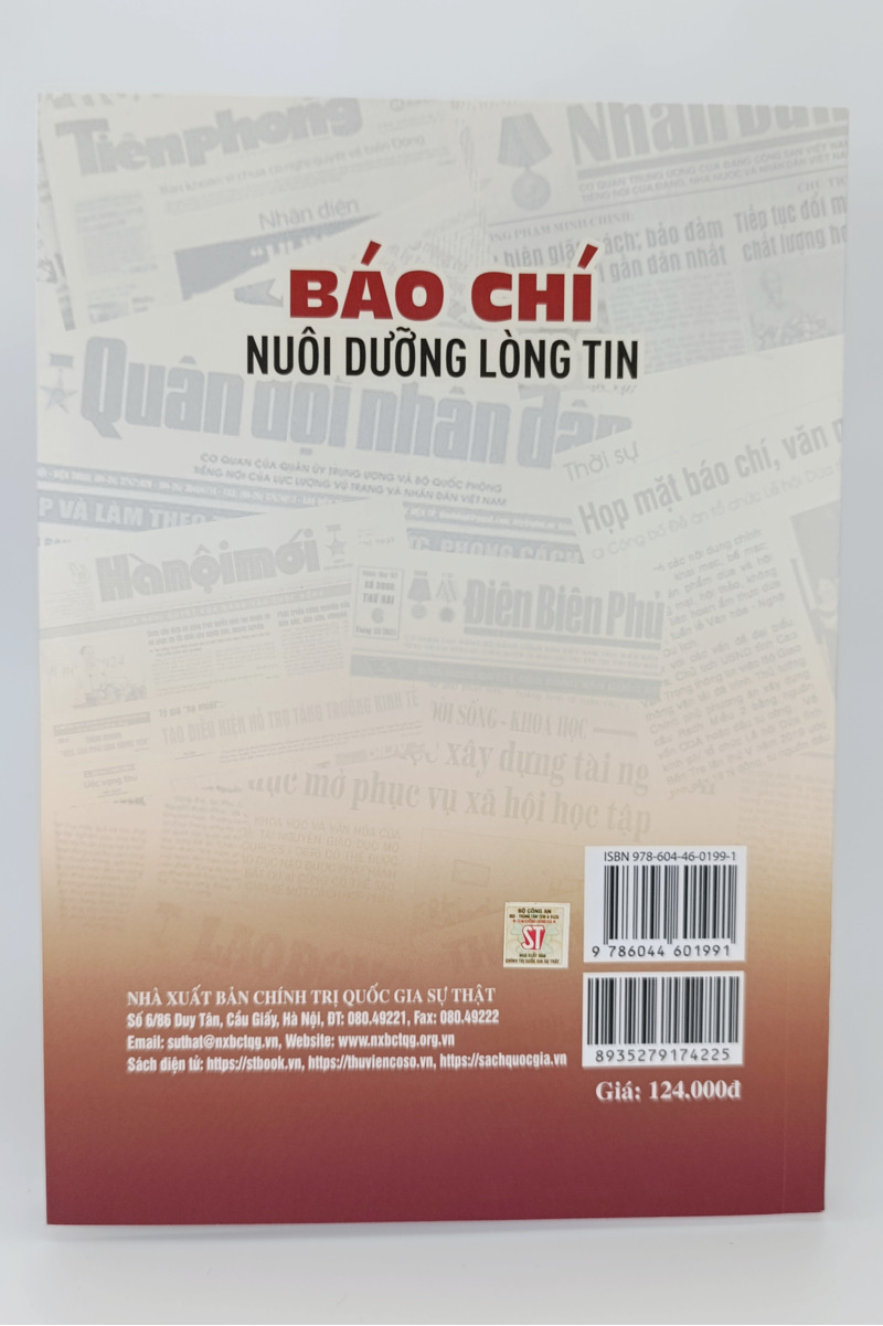 Báo chí nuôi dưỡng lòng tin