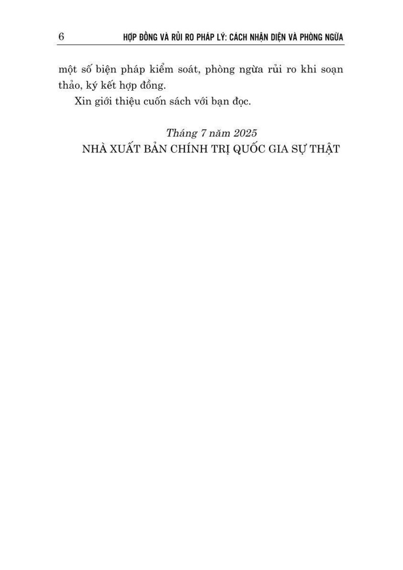Hợp đồng và rủi ro pháp lý: Cách nhận diện và phòng ngừa